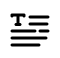 Text Graphic Icon